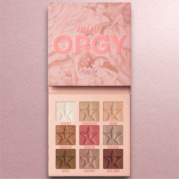 Jeffree Star Mini Orgy Eyeshadow Palette NEW & "SECOND BATCH" - Picture 2 of 8